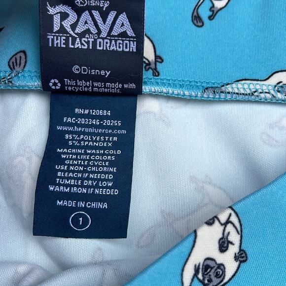 Disney Raya And The Last Dragon Ongis Skater Skirt Juniors Plus 1X NEW - Picture 2 of 7